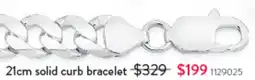 Goldmark Solid curb bracelet offer