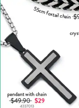 Goldmark Pendant with chain offer