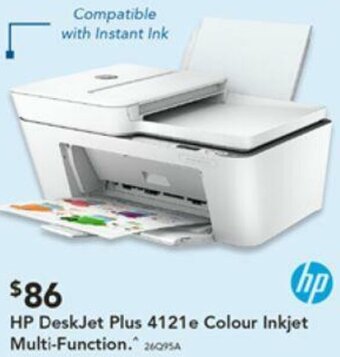 HP DeskJet Plus 4121e Colour Inkjet Multi-Function