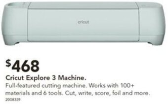 Cricut Explore 3 Machine