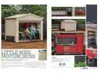Stratco Stubbie Single Roller Door Shed
