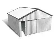 Stratco Double - Sliding Doors Gable Roof Shed offer