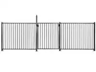 Stratco Flat Top Pool Fencing Single Gate offer