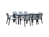 Stratco Sunscape Madrid 9 Piece Dining Setting offer
