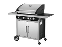 Stratco Mallee 4 Burner Gas BBQ with Side Burner offer