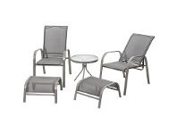 Stratco Stratco Manhattan 5 Piece Patio Setting offer
