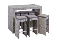 Stratco Sunscape Amalfi 7 Piece Bar Setting offer
