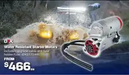 Repco Water Resistant Starter Motors offer