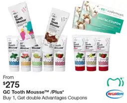Henry Schein Gc tooth mousse m plus offer