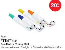 Henry Schein Pro Matrix Young offer