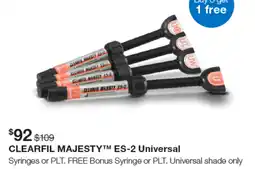 Henry Schein Clearfil majesty m es 2 universal offer