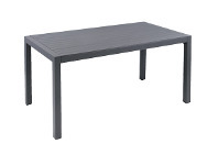 Stratco Sunscape Madrid Aluminium Slat Table - 900 x 1600mm offer