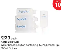 Henry Schein AquaSol Fluid offer