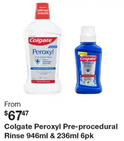 Henry Schein Colgate Peroxyl Pre procedural Rinse offer