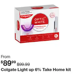 Henry Schein Colgate Light up 6% Take Home kit offer