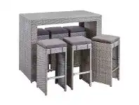 Stratco Sunscape Amalfi 7 Piece Bar Setting offer