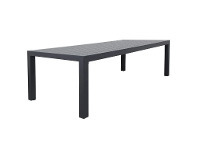 Stratco Sunscape Madrid Aluminium Slat Table - 900 x 2100mm offer