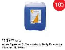 Henry Schein Alpro AlproJet D Concentrate Daily Evacuator Cleaner Bottle offer