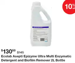 Henry Schein Ecolab Asepti Epizyme Ultra Multi Enzymatic Detergent and Biofilm Remover Bottle offer