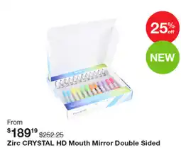 Henry Schein Zirc crystal hd mouth mirror double sided offer