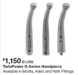 Henry Schein TwinPower G Series Handpiece offer