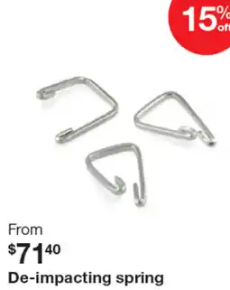 Henry Schein De impacting spring offer