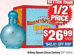 Direct Chemist Outlet Britney Spears Circus Fantasy offer