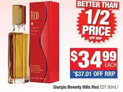 Direct Chemist Outlet Giorgio Beverly Hills Red offer