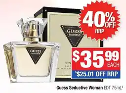 Direct Chemist Outlet Guess Seductive Woman offer