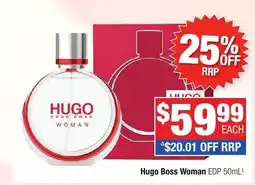 Direct Chemist Outlet Hugo Boss WOMAN offer