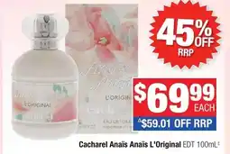 Direct Chemist Outlet Cacharel anaïs anaïs l original offer