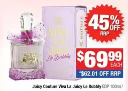 Direct Chemist Outlet Juicy Couture Viva La Juicy Le Bubbly offer