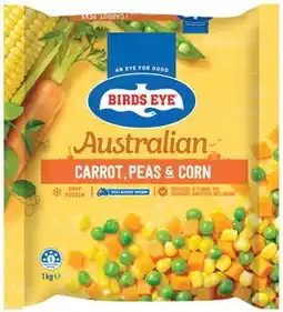 IGA Birds Eye Snap Frozen Vegetables Selected Varieties offer