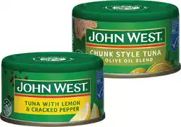 IGA John West Tuna Selected Varieties offer