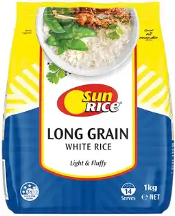 IGA SunRice Long Grain White Rice offer