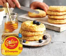 IGA Golden Crumpet Rounds Selected Varieties offer
