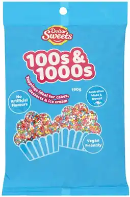 IGA Dollar Sweets Toppings Selected Varieties offer