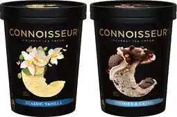 IGA Connoisseur Gourmet Ice Cream Selected Varieties offer