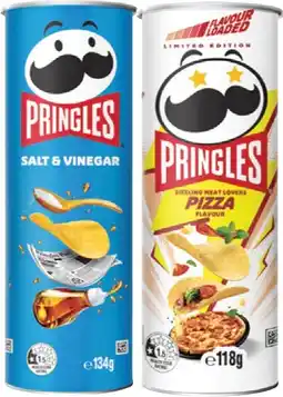 IGA Pringles Chips 118‑134g Selected Varieties offer