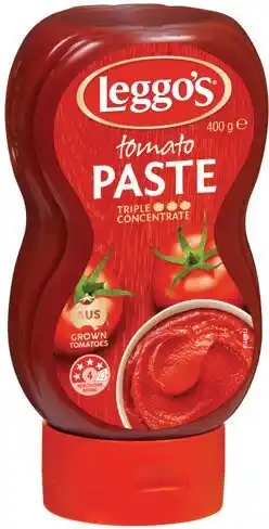 IGA Leggo’s Tomato Paste 390‑400g Selected Varieties offer