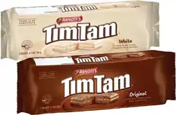 IGA Arnott’s Tim Tam Chocolate Biscuits 165‑200g Selected Varieties offer