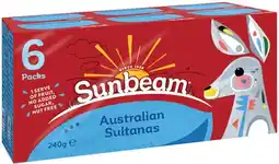 IGA Sunbeam Sultana Snack offer