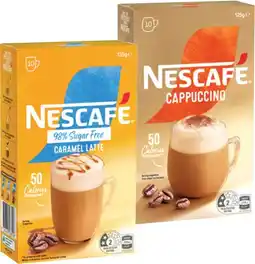IGA Nescafé Coffee Sachets 8‑10 Pack Selected Varieties offer