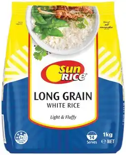 IGA SunRice Long Grain White Rice offer