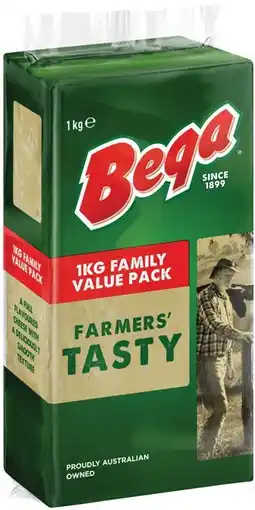 IGA Bega Farmers’ Tasty Cheese Block offer