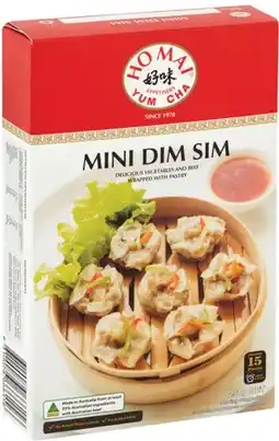 IGA Ho Mai Vegetables & Beef Mini Dim Sim offer