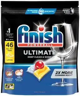 IGA Finish Ultimate Dishwashing Tablets Lemon offer