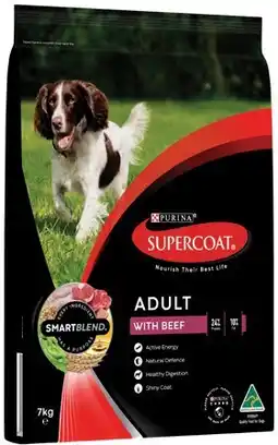 IGA Supercoat Smart Blend Dry Dog Food 6.7‑7kg Selected Varieties offer