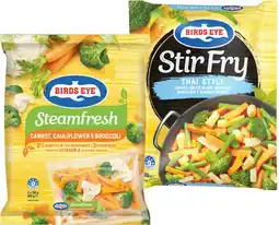IGA Birds Eye Stremfresh or Stir Fry Vegetables 450‑500g Selected Varieties offer