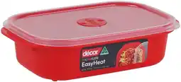 IGA Décor Microsafe EasyHeat Container offer